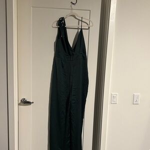 Elegant green jumpsuit